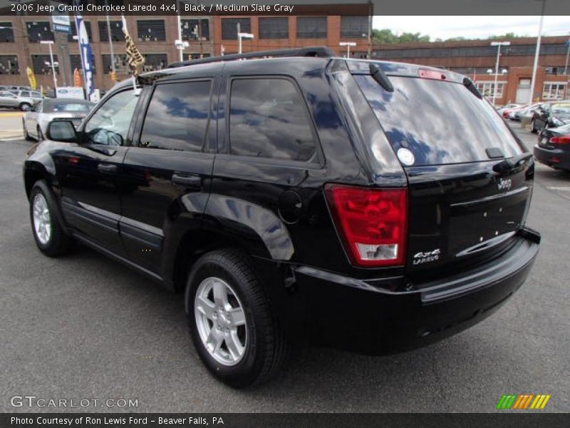 Black / Medium Slate Gray 2006 Jeep Grand Cherokee Laredo 4x4