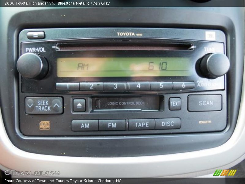 Audio System of 2006 Highlander V6