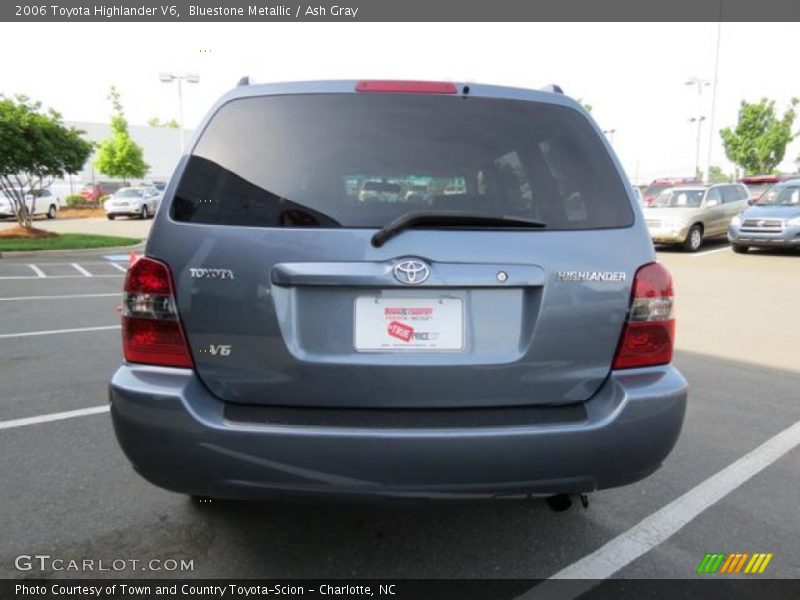 Bluestone Metallic / Ash Gray 2006 Toyota Highlander V6