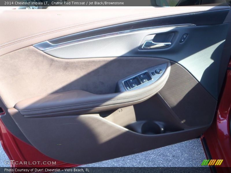 Crystal Red Tintcoat / Jet Black/Brownstone 2014 Chevrolet Impala LT