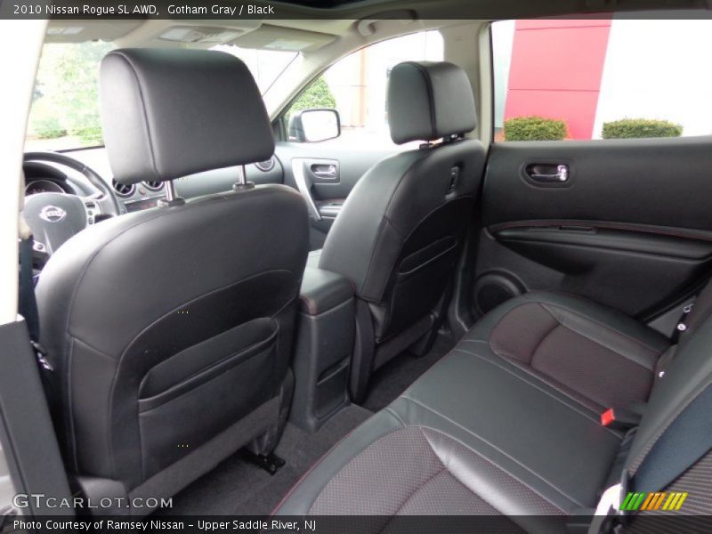 Gotham Gray / Black 2010 Nissan Rogue SL AWD