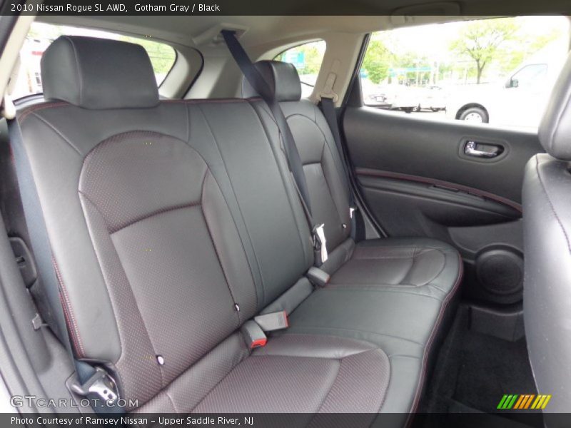 Gotham Gray / Black 2010 Nissan Rogue SL AWD