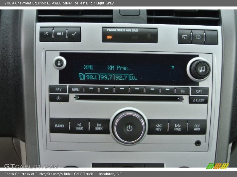 Audio System of 2009 Equinox LS AWD
