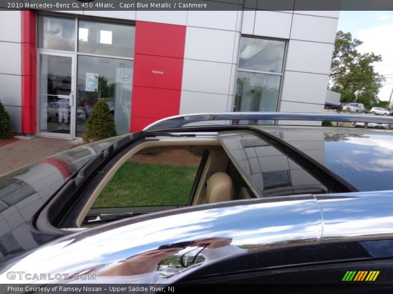 Capri Blue Metallic / Cashmere 2010 Mercedes-Benz GL 450 4Matic