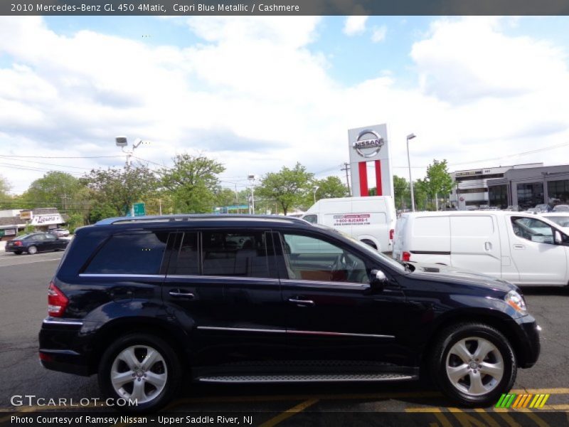 Capri Blue Metallic / Cashmere 2010 Mercedes-Benz GL 450 4Matic