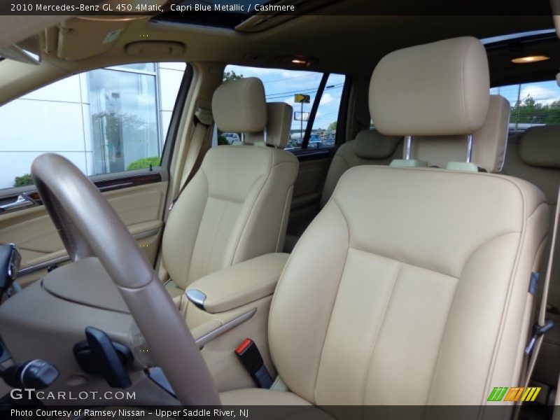 Capri Blue Metallic / Cashmere 2010 Mercedes-Benz GL 450 4Matic