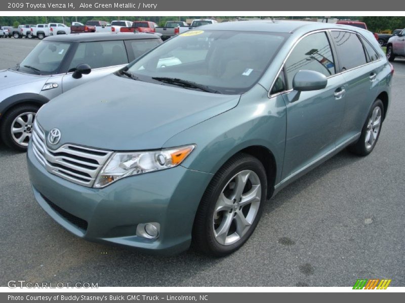 Aloe Green Metallic / Ivory 2009 Toyota Venza I4