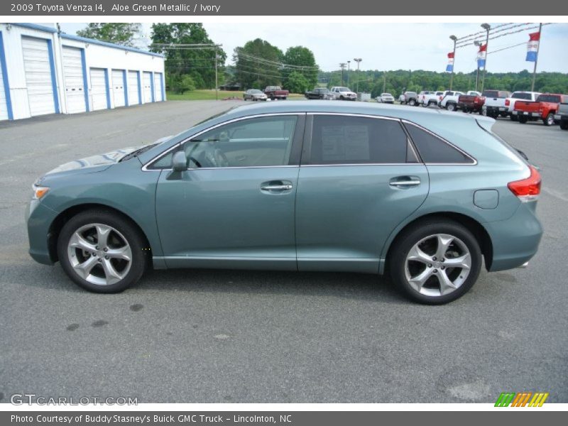 Aloe Green Metallic / Ivory 2009 Toyota Venza I4