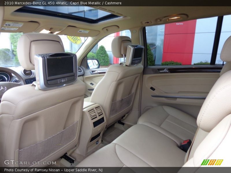 Capri Blue Metallic / Cashmere 2010 Mercedes-Benz GL 450 4Matic