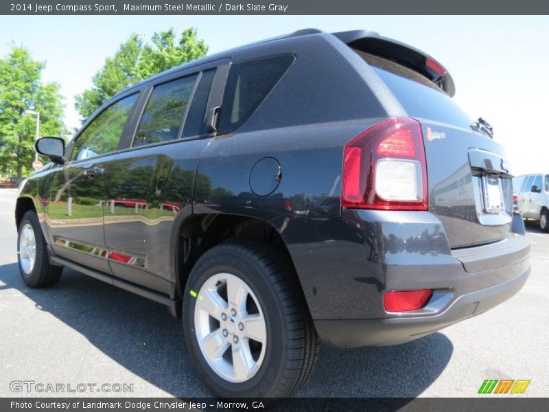 Maximum Steel Metallic / Dark Slate Gray 2014 Jeep Compass Sport