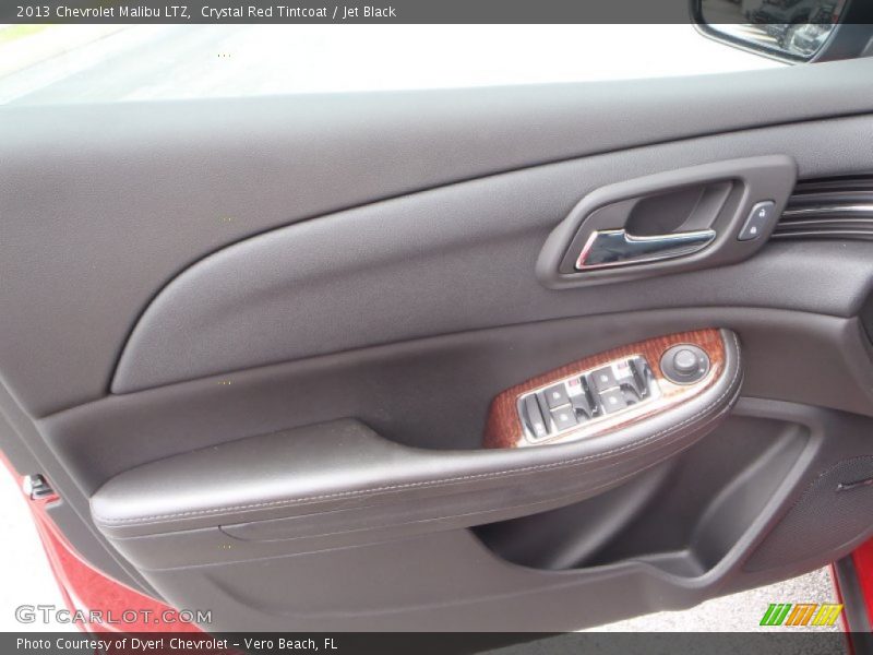 Crystal Red Tintcoat / Jet Black 2013 Chevrolet Malibu LTZ