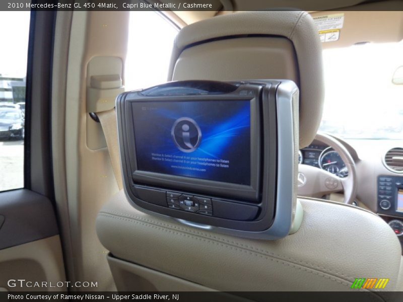 Capri Blue Metallic / Cashmere 2010 Mercedes-Benz GL 450 4Matic