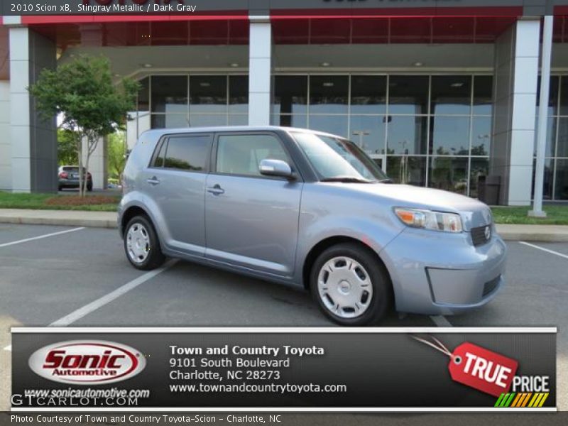 Stingray Metallic / Dark Gray 2010 Scion xB