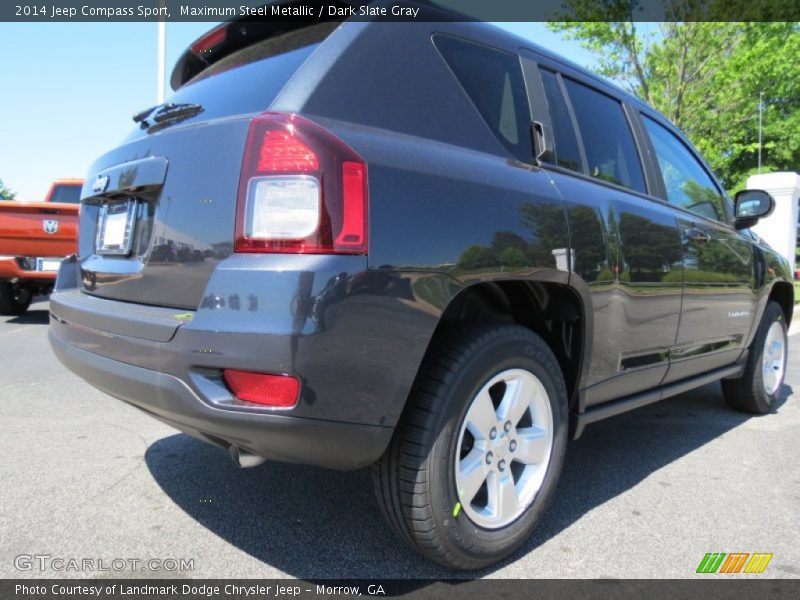 Maximum Steel Metallic / Dark Slate Gray 2014 Jeep Compass Sport
