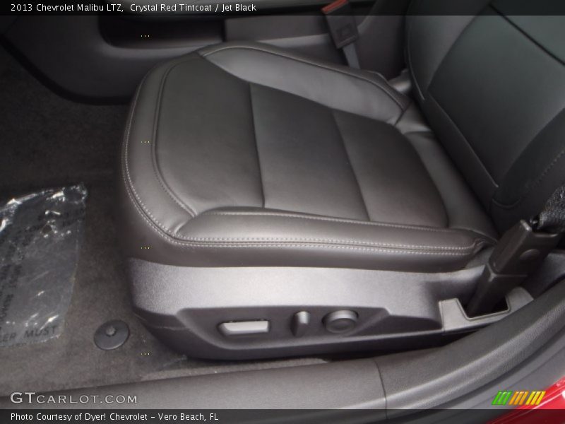 Crystal Red Tintcoat / Jet Black 2013 Chevrolet Malibu LTZ