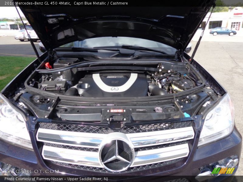Capri Blue Metallic / Cashmere 2010 Mercedes-Benz GL 450 4Matic
