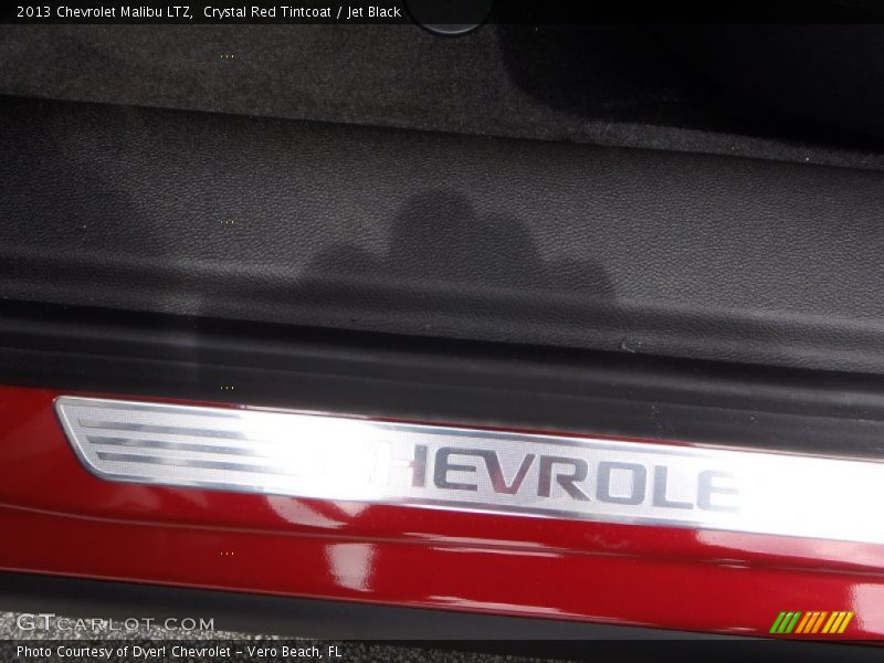 Crystal Red Tintcoat / Jet Black 2013 Chevrolet Malibu LTZ