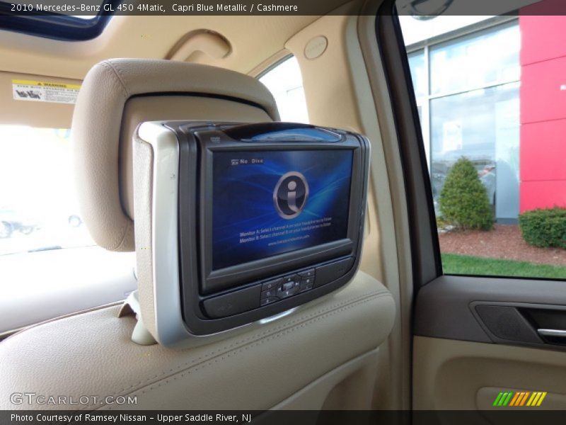Capri Blue Metallic / Cashmere 2010 Mercedes-Benz GL 450 4Matic