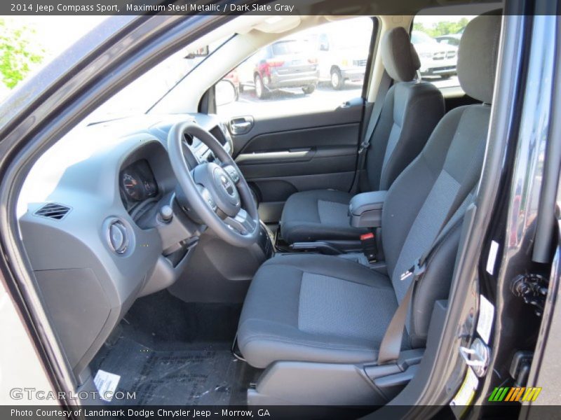 Maximum Steel Metallic / Dark Slate Gray 2014 Jeep Compass Sport