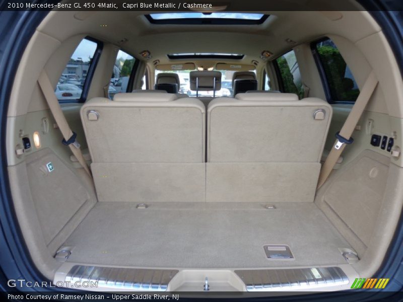 Capri Blue Metallic / Cashmere 2010 Mercedes-Benz GL 450 4Matic
