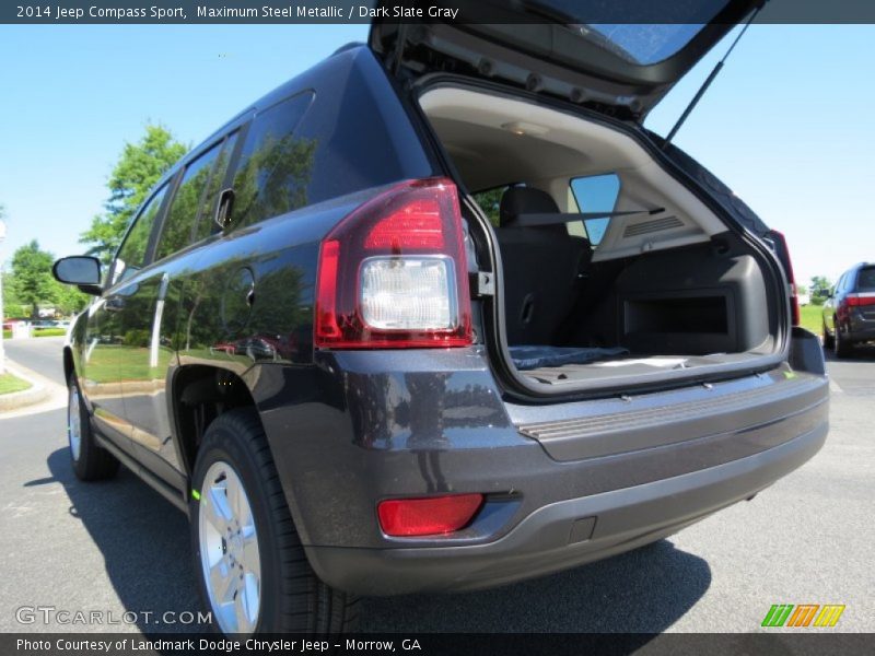 Maximum Steel Metallic / Dark Slate Gray 2014 Jeep Compass Sport