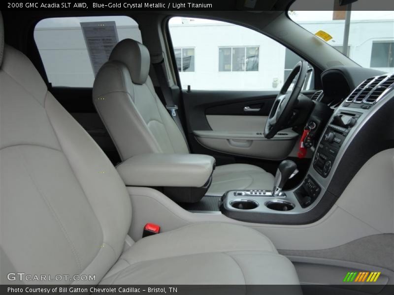 Blue-Gold Crystal Metallic / Light Titanium 2008 GMC Acadia SLT AWD