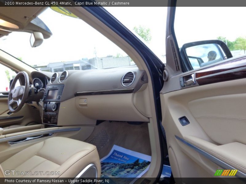 Capri Blue Metallic / Cashmere 2010 Mercedes-Benz GL 450 4Matic