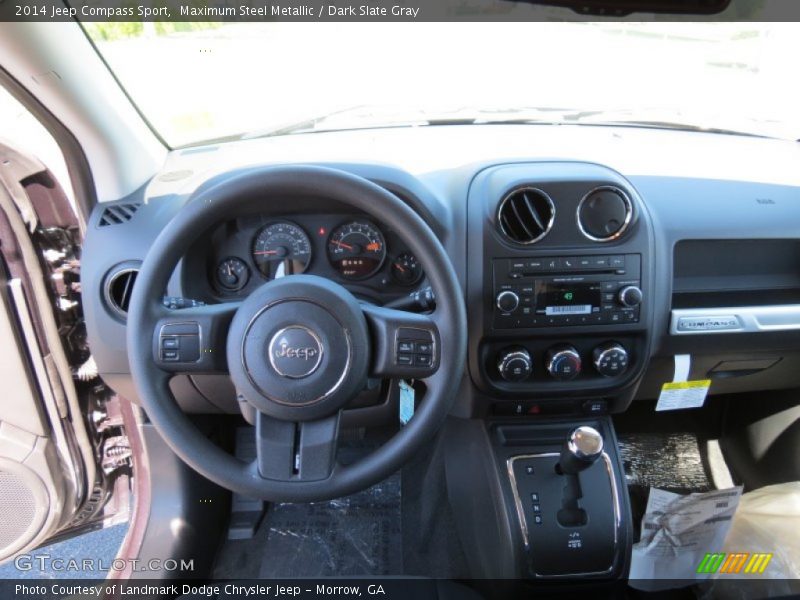 Maximum Steel Metallic / Dark Slate Gray 2014 Jeep Compass Sport