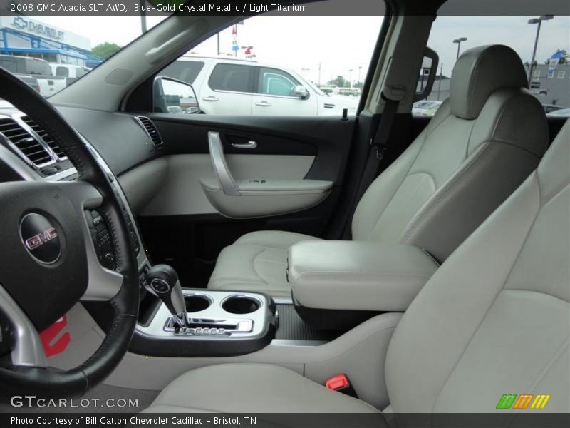 Blue-Gold Crystal Metallic / Light Titanium 2008 GMC Acadia SLT AWD