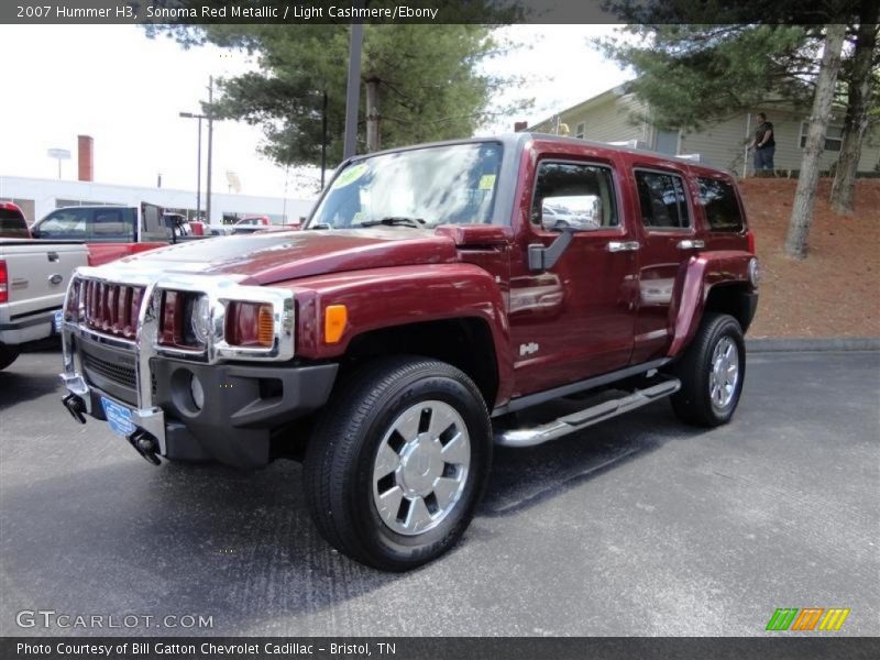 Front 3/4 View of 2007 H3 