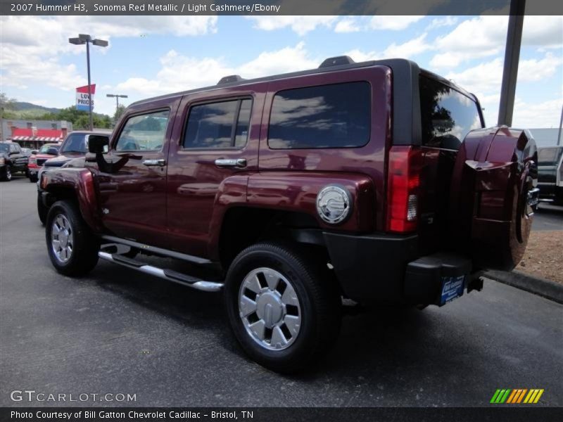 Sonoma Red Metallic / Light Cashmere/Ebony 2007 Hummer H3
