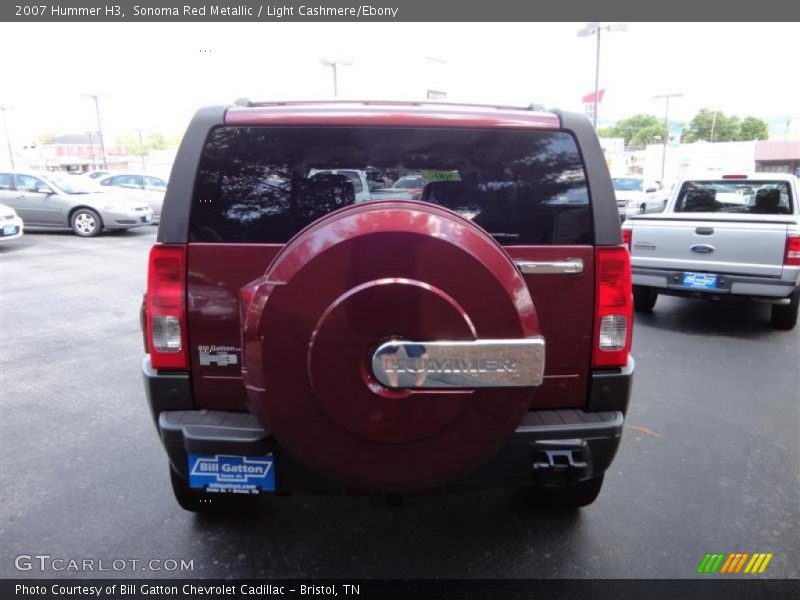 Sonoma Red Metallic / Light Cashmere/Ebony 2007 Hummer H3