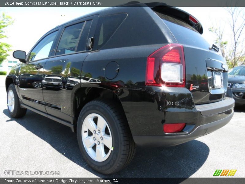Black / Dark Slate Gray 2014 Jeep Compass Latitude