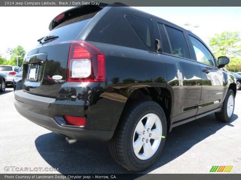 Black / Dark Slate Gray 2014 Jeep Compass Latitude