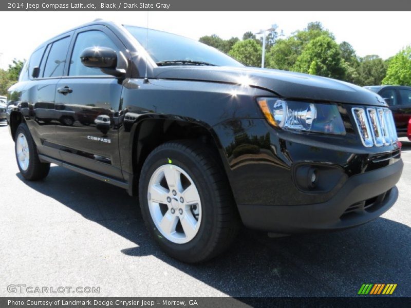 Black / Dark Slate Gray 2014 Jeep Compass Latitude