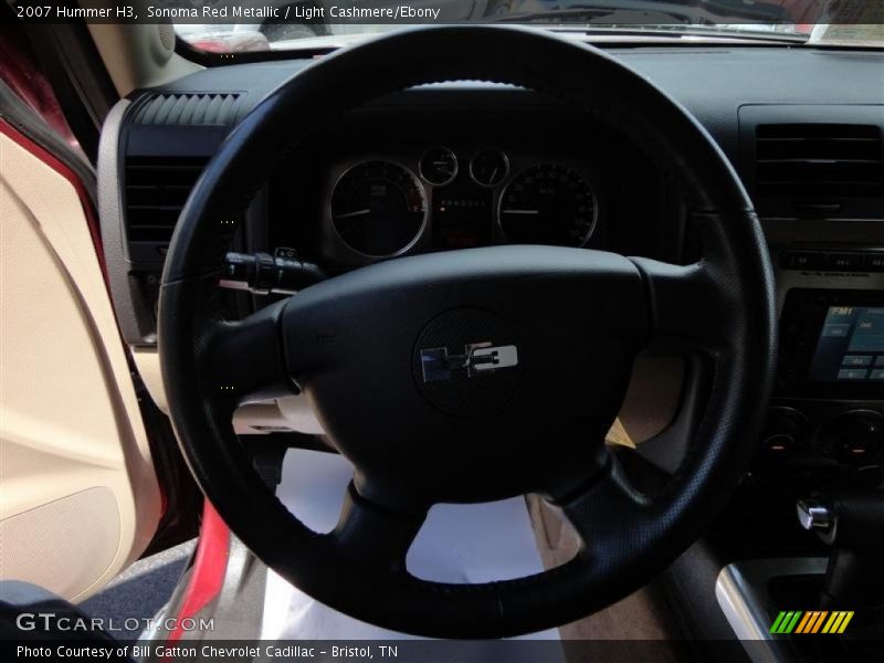 Sonoma Red Metallic / Light Cashmere/Ebony 2007 Hummer H3