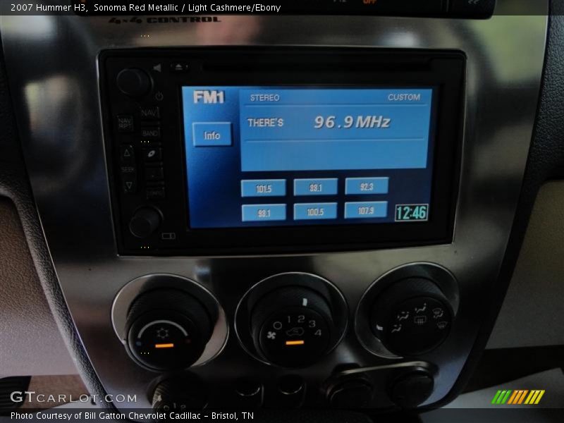 Sonoma Red Metallic / Light Cashmere/Ebony 2007 Hummer H3