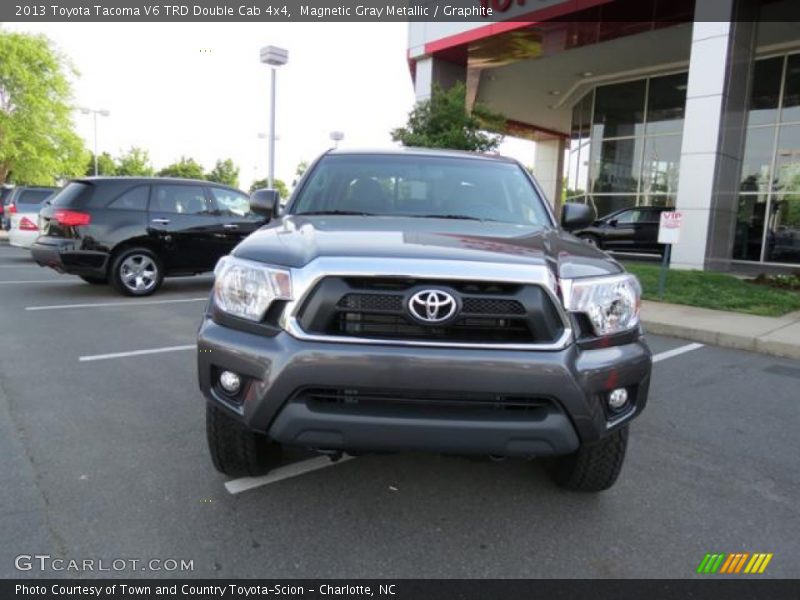 Magnetic Gray Metallic / Graphite 2013 Toyota Tacoma V6 TRD Double Cab 4x4