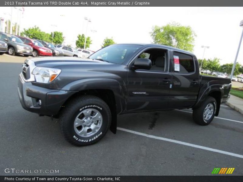 Magnetic Gray Metallic / Graphite 2013 Toyota Tacoma V6 TRD Double Cab 4x4