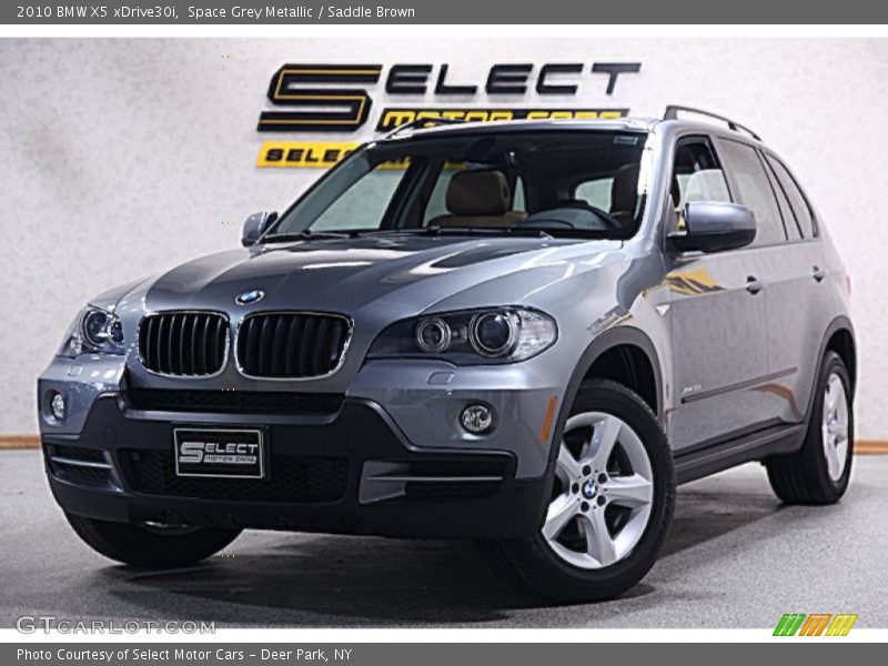 Space Grey Metallic / Saddle Brown 2010 BMW X5 xDrive30i