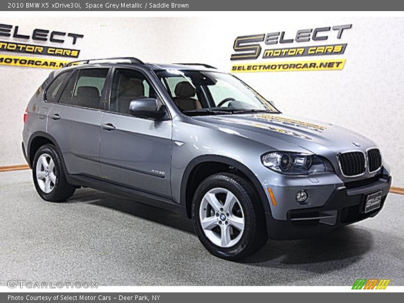 Space Grey Metallic / Saddle Brown 2010 BMW X5 xDrive30i