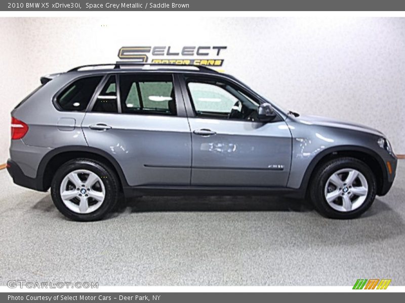 Space Grey Metallic / Saddle Brown 2010 BMW X5 xDrive30i