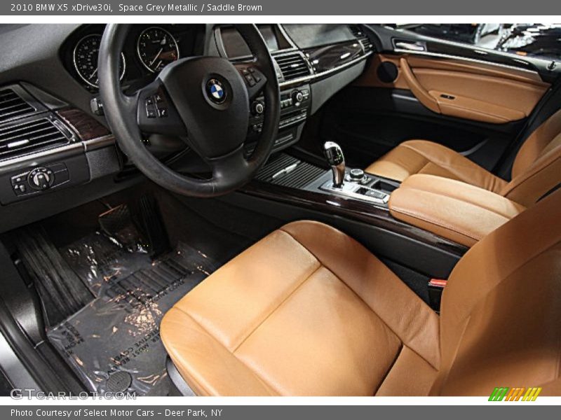 Space Grey Metallic / Saddle Brown 2010 BMW X5 xDrive30i