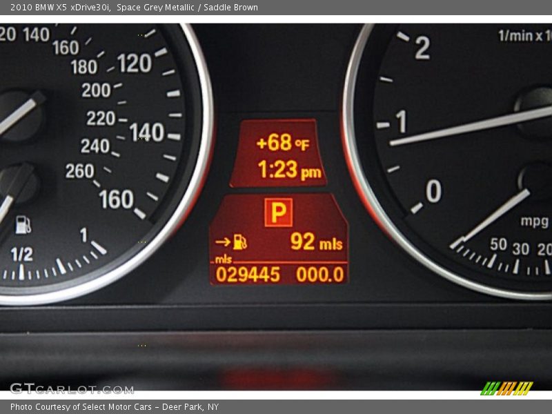 Space Grey Metallic / Saddle Brown 2010 BMW X5 xDrive30i