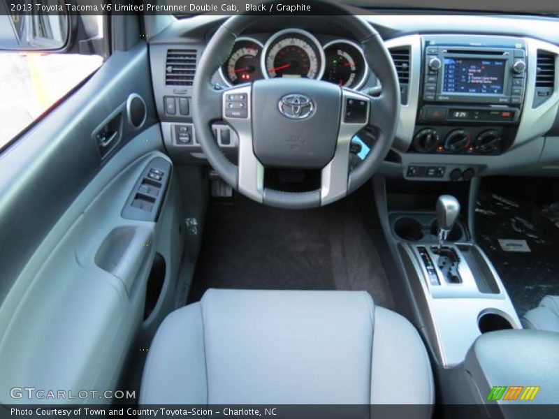 Black / Graphite 2013 Toyota Tacoma V6 Limited Prerunner Double Cab