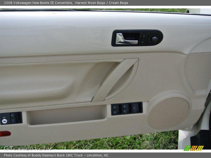 Harvest Moon Beige / Cream Beige 2008 Volkswagen New Beetle SE Convertible