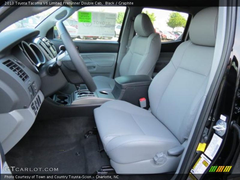 Black / Graphite 2013 Toyota Tacoma V6 Limited Prerunner Double Cab