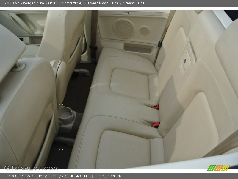 Harvest Moon Beige / Cream Beige 2008 Volkswagen New Beetle SE Convertible