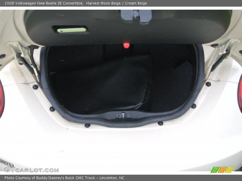 Harvest Moon Beige / Cream Beige 2008 Volkswagen New Beetle SE Convertible