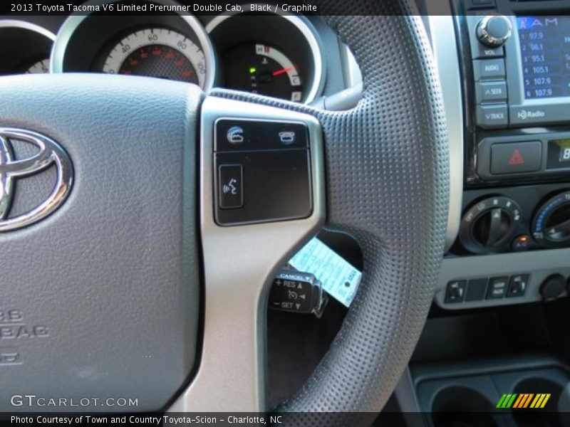 Black / Graphite 2013 Toyota Tacoma V6 Limited Prerunner Double Cab